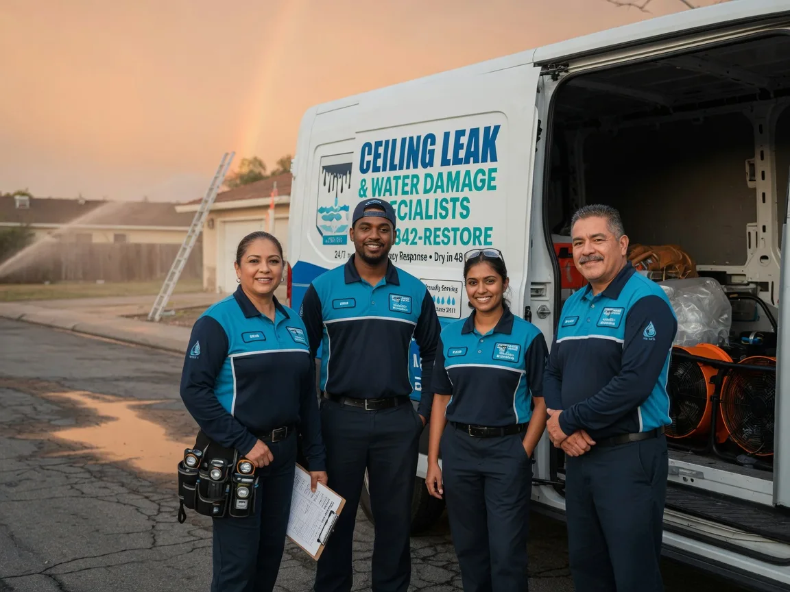 Ceiling Leak Cleanup company in Mission, TX